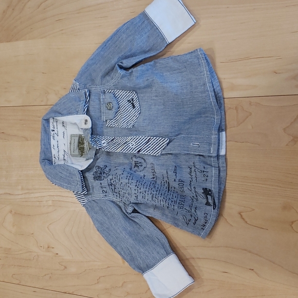 Mamas & Papa's boys shirt 0-3 months - Picture 1 of 4